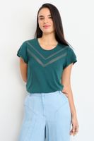 Polera Manga Corta Verde Oliva iO 14220225001107