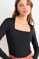 Polera Lisa Negro iO 14220126006102