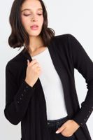 Chaleco Liso Negro iO 18020126010102