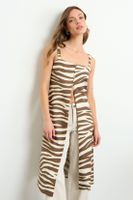 Blusa Fantasia Café iO 14120225060109