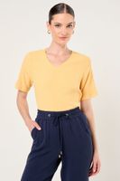 Polera Escote Ev V Naranjo Ma Griffe 14202126003131