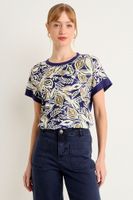 Polera Manga Corta Negro Ma Griffe 14602225054102