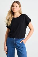 Polera Manga Corta Negro Ash 14307225052102