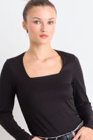 Polera Manga Larga Negro iO 14220126058102