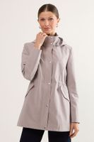 Trench Liso Gris Ma Griffe 17404225001113