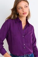 Blusa Camisera Manga Larga Morado Ash 14007126056121