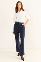 Pantalon Formal Recto Azul Ma Griffe 11002126006104