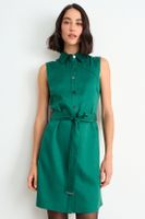 Vestido Liso Verde Oliva Ash 13007126050107