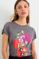 Polera Estampada Gris iO 14620126050163