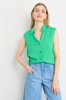 Blusas Sin Manga Verde iO 14020225066217