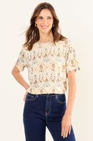 Polera Fantasia Café Ma Griffe 14304225081129