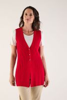 Chaleco Liso Rojo 18002125050103