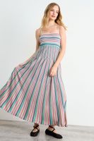 Vestido Fantasia Largo Multicolor iO 13520225052106