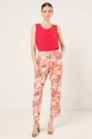 Pantalon Estampado Abstracto Crudo Ma Griffe 11102126050105