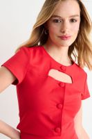 Blusa Lisa Rojo iO 14020126006103