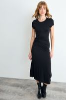 Vestido Liso Largo Negro iO 13420126002102