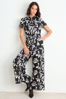 Enterito Print Tipo Palazzo Negro Ash 13307126053102