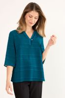 Blusas Manga Larga Petroleo Ma Griffe 14002225054537