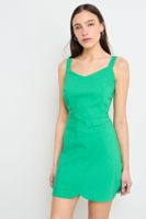 Vestido Liso Verde Oliva iO 13020225056107