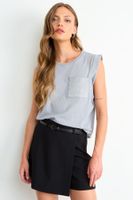 Polera Lisa Gris Ash 14204225080113