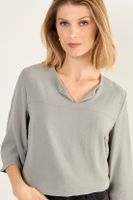 Blusa Escote V Avellana Ma Griffe 14002126051126