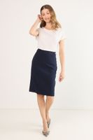 Falda Larga Azul Ma Griffe 12002225050104