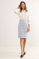 Falda Larga Celeste Ma Griffe 12102225050110