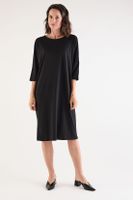 Vestido Liso Negro 13002125050102