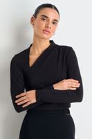 Polera Manga Larga Negro iO 14220225057102