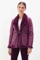 Chaqueta De Bonded Burdeos 17502125006112