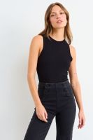 Polera Sin Mangas Lisa Negro iO 14204225098102