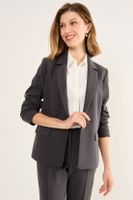 Blazer Liso Gris Ma Griffe 16002126200163