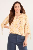Blusa Fantasia Amarillo Ma Griffe 14104225030108
