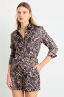 Blusas Manga Larga Café Ash 14107225054109