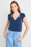 Blusa Lisa Azul iO 14020225062104