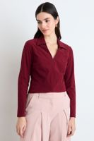 Blusas Manga Larga Morado Ash 14007225050211