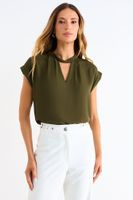 Blusa Lisa Verde Ash 14007126054137