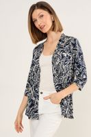 Tapado Estampado Azul Ma Griffe 15502225005104