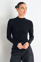 Polera Manga Larga Negro iO 14220225052102