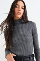 Sweater Liso Gris iO 18120126007163