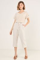 Capri Liso Textura Beige Ma Griffe 11502225002106