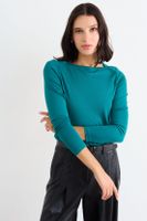 Polera Lisa Verde Oliva iO 14220126062107