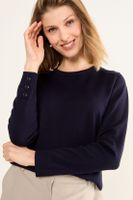 Sweater Liso Azul Ma Griffe 18102126200104