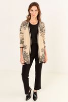 Tejido Abierto De Fantasia Beige Ma Griffe 18602126001106