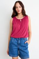 Polera Lisa Burdeos iO 14220126050112