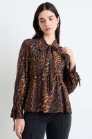 Blusas Manga Larga Café Ash 14107225050109