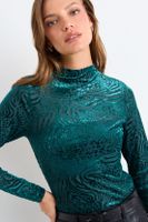 Polera Fantasia Verde Oliva iO 14320126056107