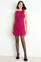 Vestido Corto Liso Morado Ash 13007126003121