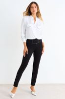 Calza Entallada Negro Ash 11407126050102