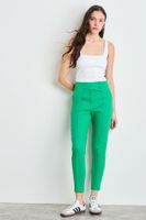 Pantalon Liso Verde Oliva iO 11020225065107